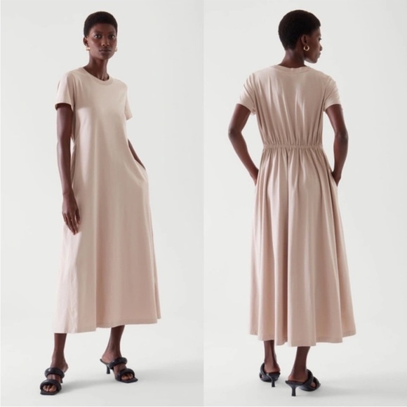 Cos Elasticated t-shirt dress - Picture 1 of 8